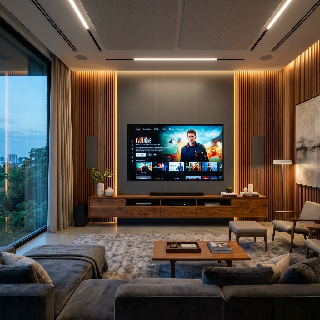 Sala de Estar Home Theater